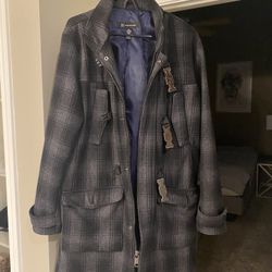 Mens Wool Trench coat 