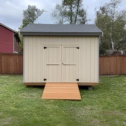 10x12 Classic House Style Shed 