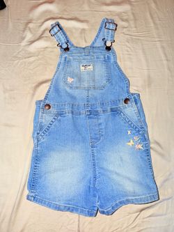 OshKosh B'gosh Denim Butterfly Shortalls