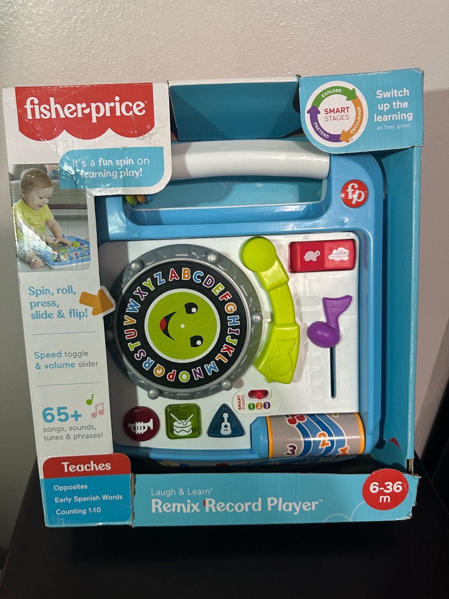 Brand New Fisher-Price Laugh & Learn Remix Record Player