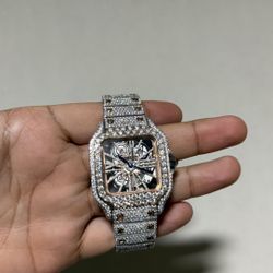 Rose Gold Skeleton Cartier Watch