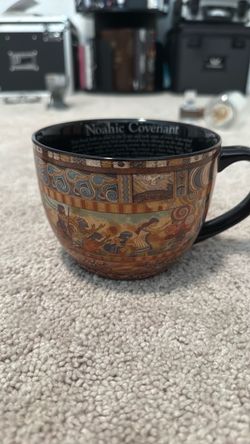 Noahic Covenant Large Ceramic Mug