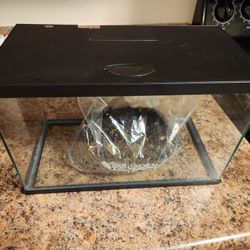 Fish Tank Starter Kit With Decorations