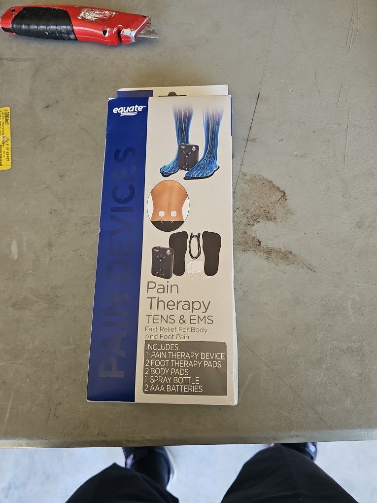 Equate TENS & EMS Pain Therapy Device, Electric Muscle and Nerve Stimulator for Effective Pain Management