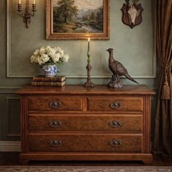 Vintage / Antique Solid Wood Chest / Dresser