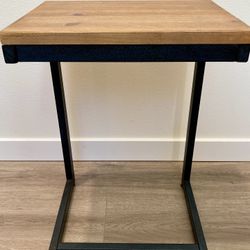 C Shaped End/ Side Table