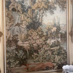 Antique Tapestry 5f Tall. 51 W 