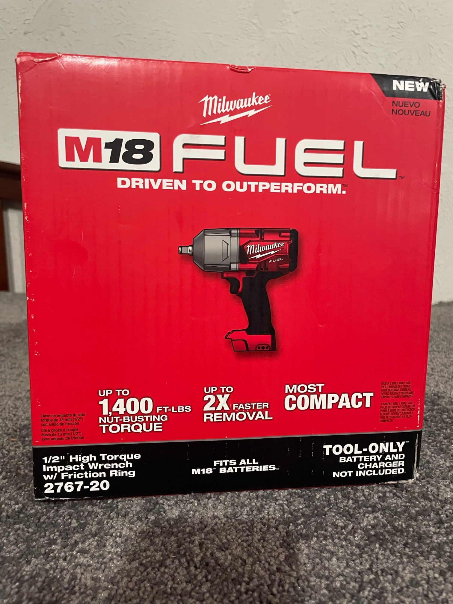Milwaukee 1/2” High Torque Impact Wrench 2767-20 for Sale in Lindenwald, OH  OfferUp