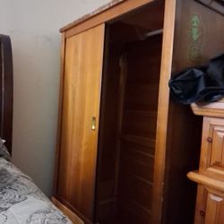 Wood closet antique