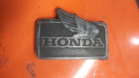 Vintage Honda belt buckle
