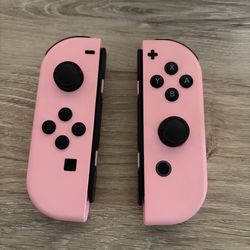 Pink Nintendo Switch Remotes