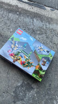LEGO Minecraft the guardian battle