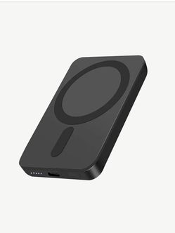 Miady Mini MagSafe Portable  5000 mAh Magnetic Power Bank Charger for iPhone 16/15/14/13/12 USB C