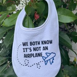 No Airplane Bib