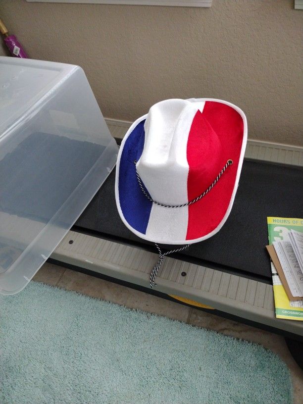 Red White & Blue Adult Sz. Hat