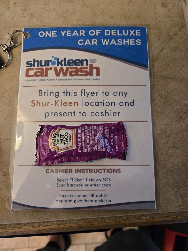 One Year Deluxe Car Washes Surkleen