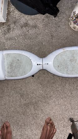 White hover board