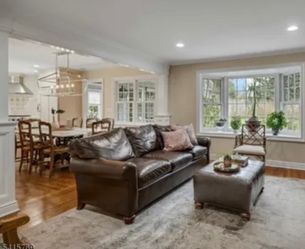 Leather Couch & Ottoman in Great Condition—Can Be Sold Separately