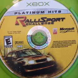 RalliSport Challenge Microsoft Xbox