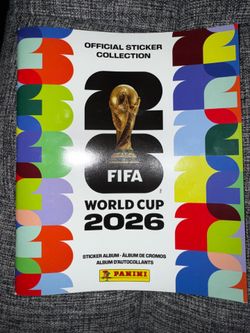 New panini sticker album worldcup 2026