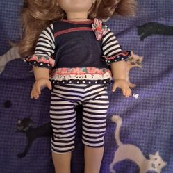 American Girl Doll And Wheelchair 