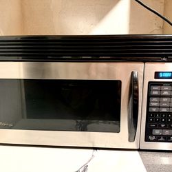Whirlpool Over The Range Microwave Oven 