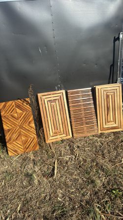 Teak Bath/shower Mats