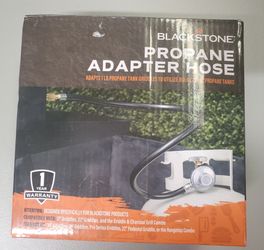 Blackstone Black Propane Hose Adapter for 17"/22" Griddles & Combo Grill