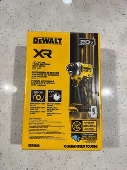 DEWALT XR impact driver