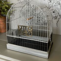 Vintage birdcage