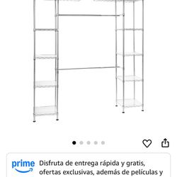  Expandable Metal Storage Organizer Cabinet with Shelves / $25.00