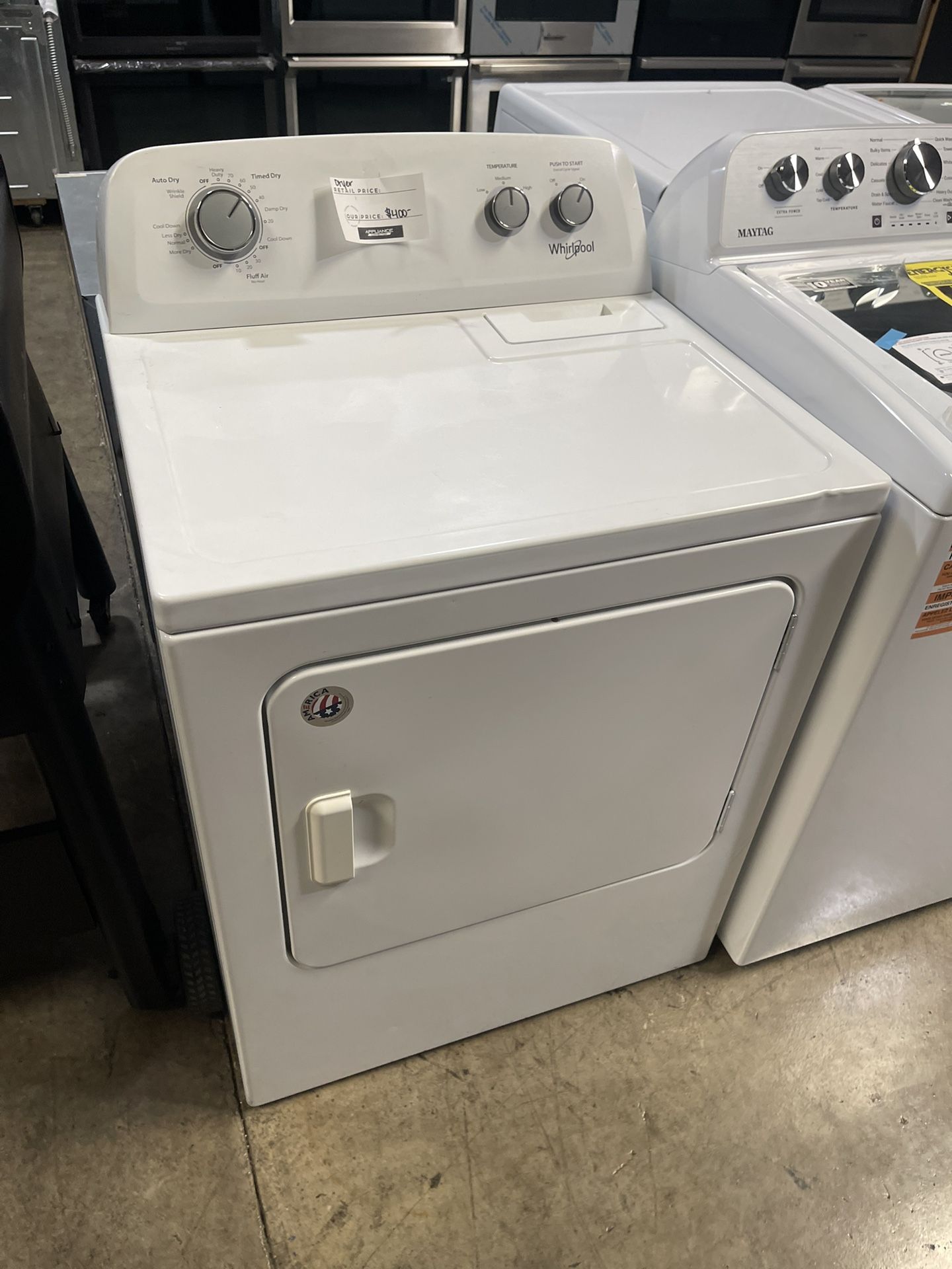 WHIRLPOOL GAS DRYER