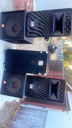 JBL PA Speaker System with Subwoofers