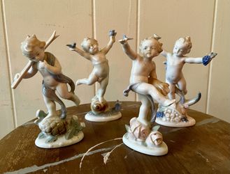 Metzler And Ortloff Four Seasons figurines