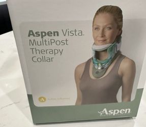 Aspen Vista MultiPost Therapy Collar Green White Neck Support