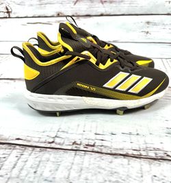 Adidas Icon 6 Low Metal Baseball Cleats BOOST Brown Yellow Men Size 9.5 NEW Rare for Sale in Moreno Valley CA OfferUp