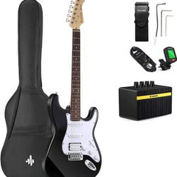 Like new DONNER DST-100b 39 inch Electric Guitar Beginner Kit

