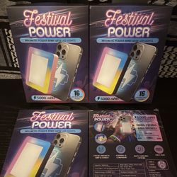Magnetic Power bank With Led Lights