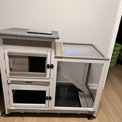  Duplex Pet Condo With Wheels