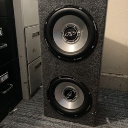 Octane Subwoofer Double 12” Speaker