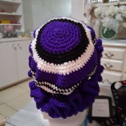 Crochet Curly Hats