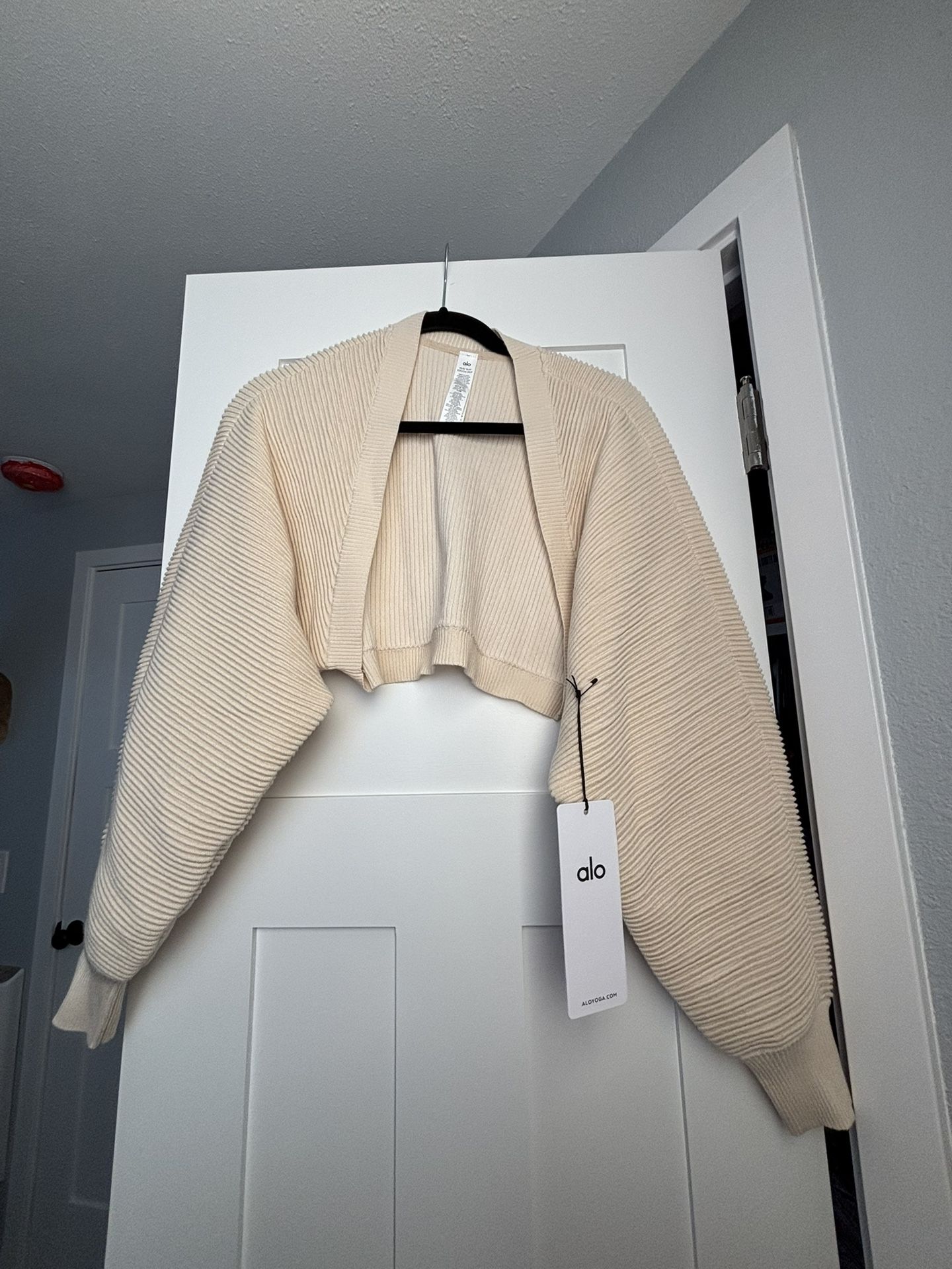 Alo Yoga Denim Knit Shawl