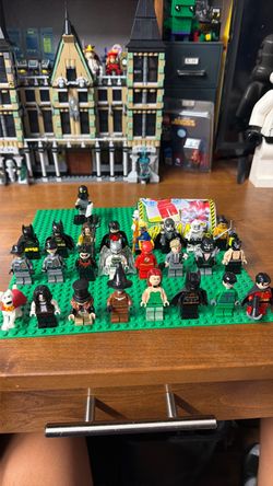 lego dc minifigure lot