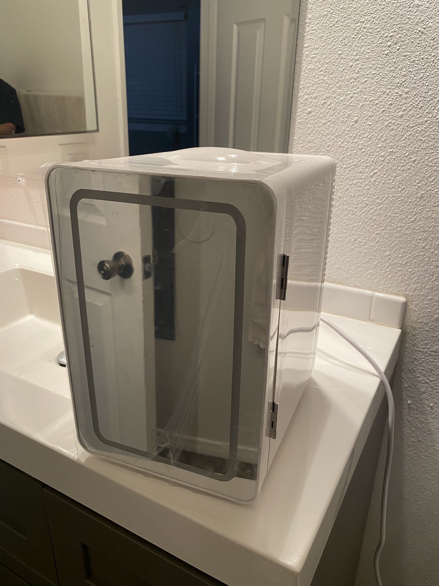 LED Mini Fridge For Desk