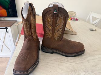 Work Cowboy Boots- Red Wings