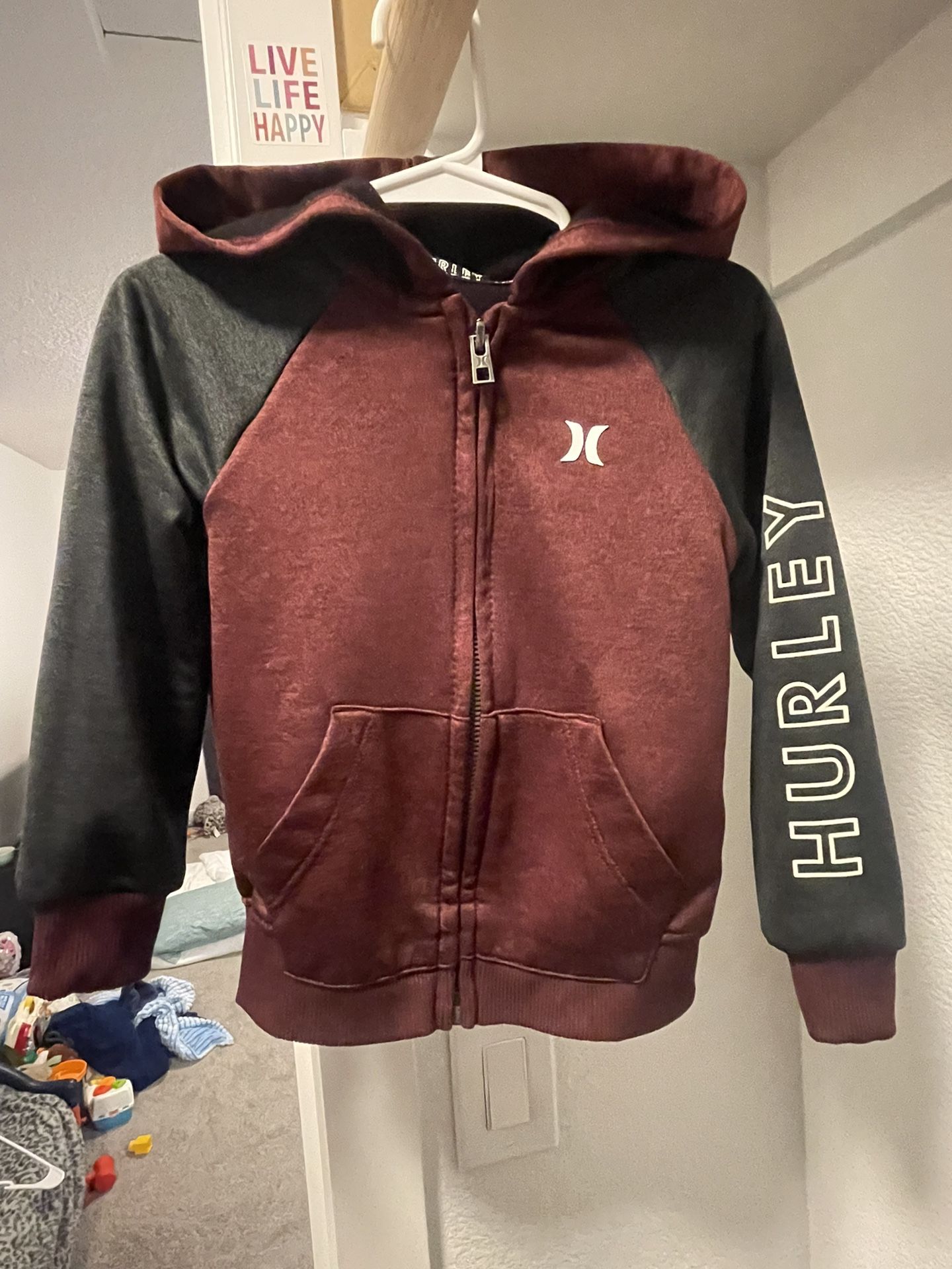 Size 2t Hurley Zip Up 