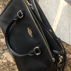 Couch Black Purse 