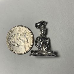 Buddha Pendant | Herkimer Diamond Gemsto