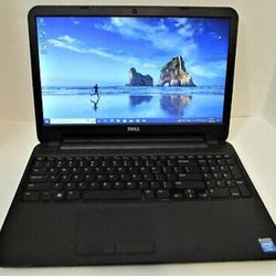 Dell 16 Inch Laptop Intel Duo Core 4 GB RAM 500 GB HD Webcam Wi-Fi & Bluetooth Wireless Windows 64 Bit OS 
