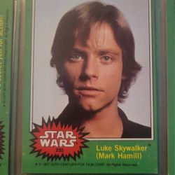 1977 Topps Star Wars #235 - Luke Skywalker (Mark Hamill) card